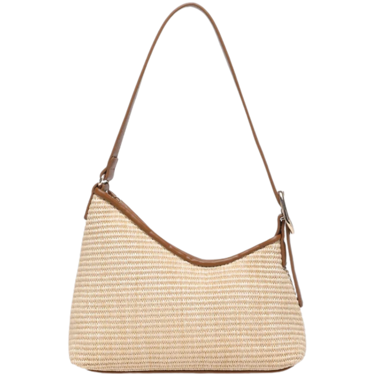 Amelia Shoulder Bag - Raffia/Tan