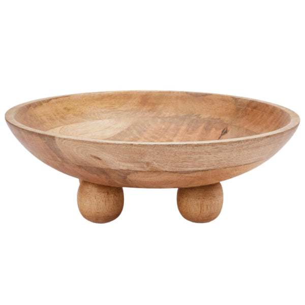 Angus Round Footed Bowl 30x13cm