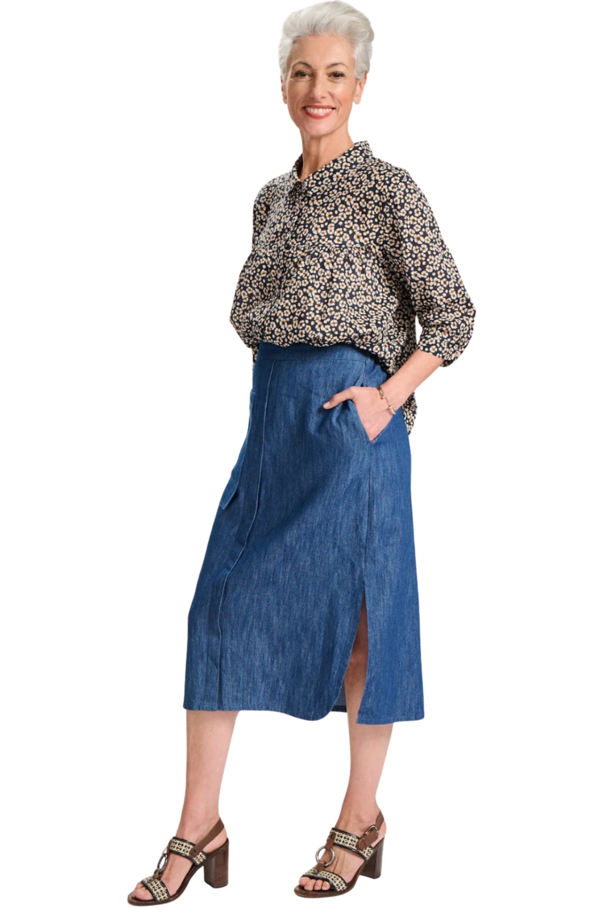 Piper Skirt - Original Wash Denim