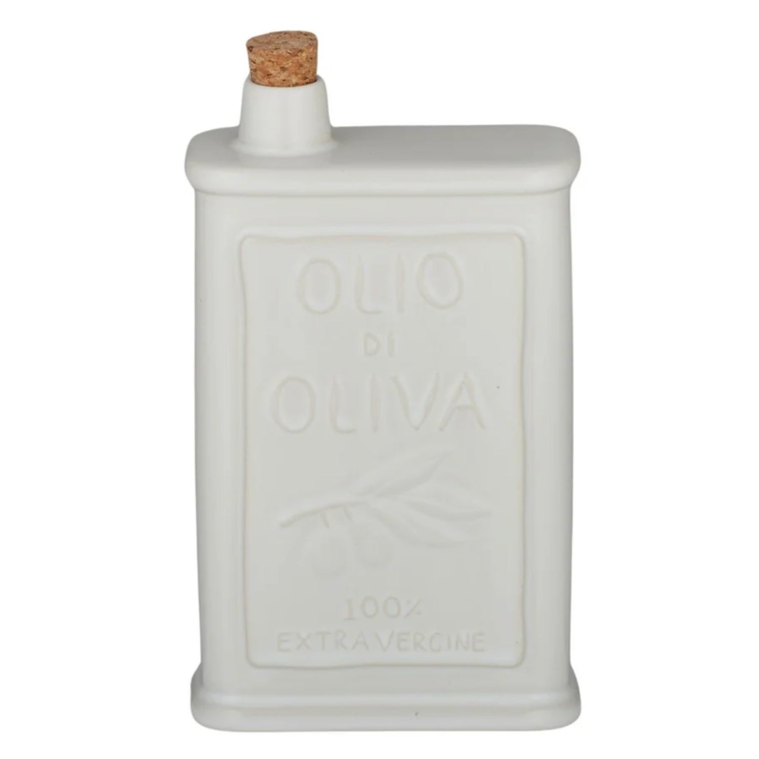 Olio Ceramic Oil Bottle - Ivory