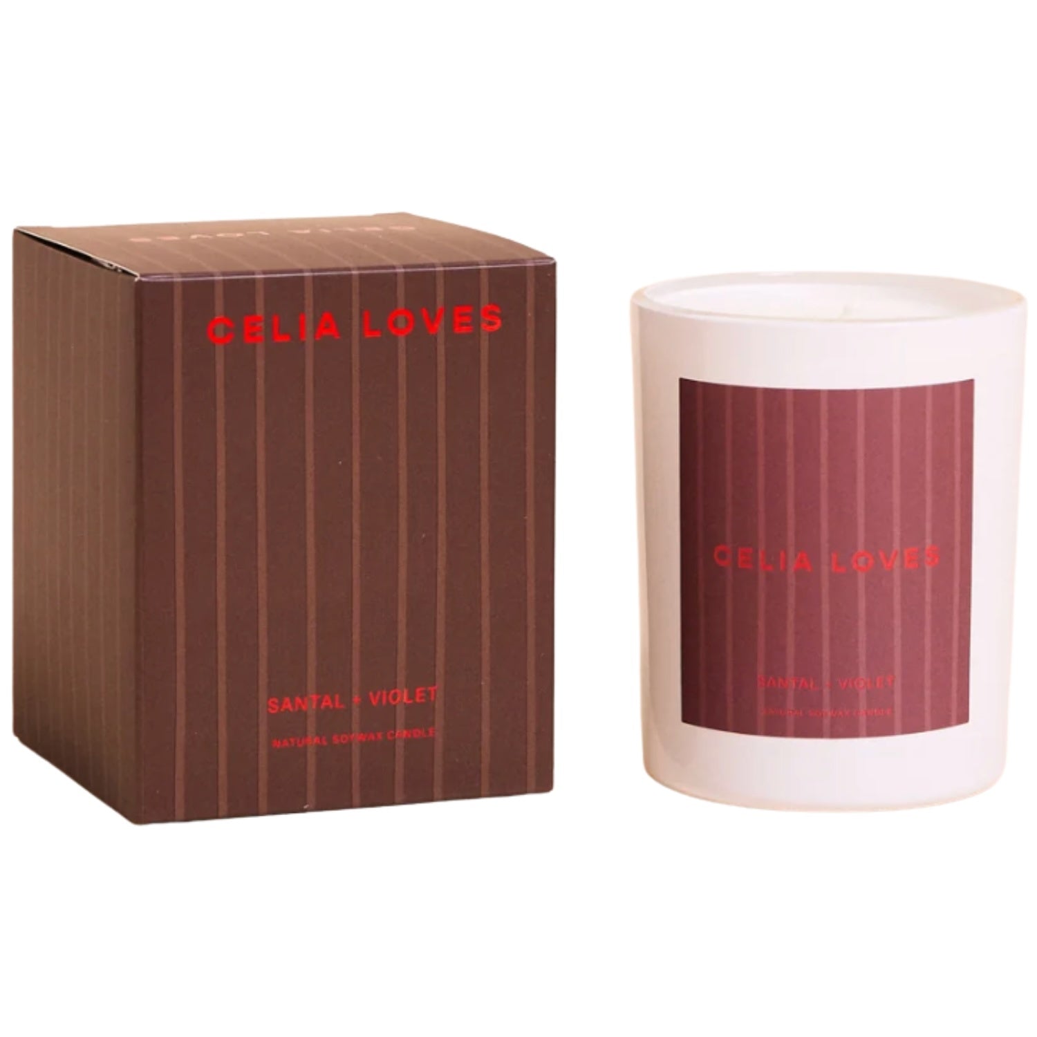 Santal & Violet Candle