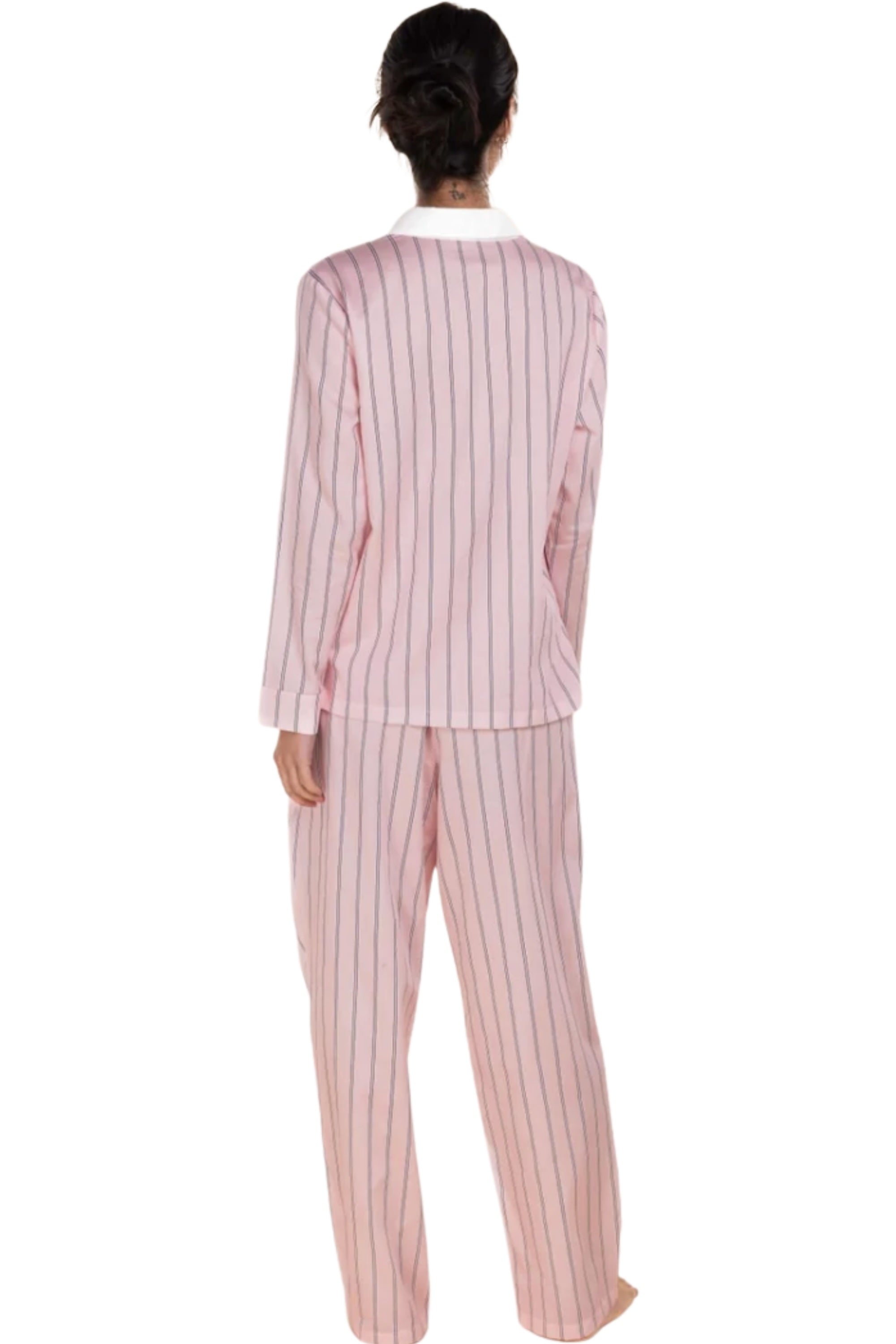 Belinda Long PJ Set - Pink Stripe