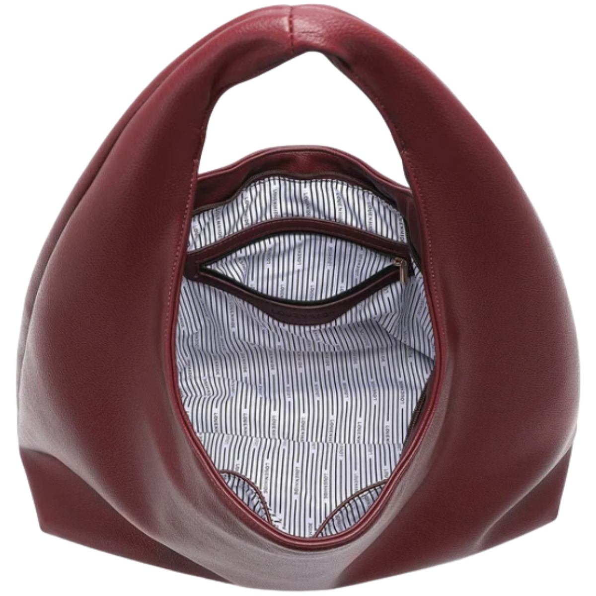 Monaco Shoulder Bag - Burgundy