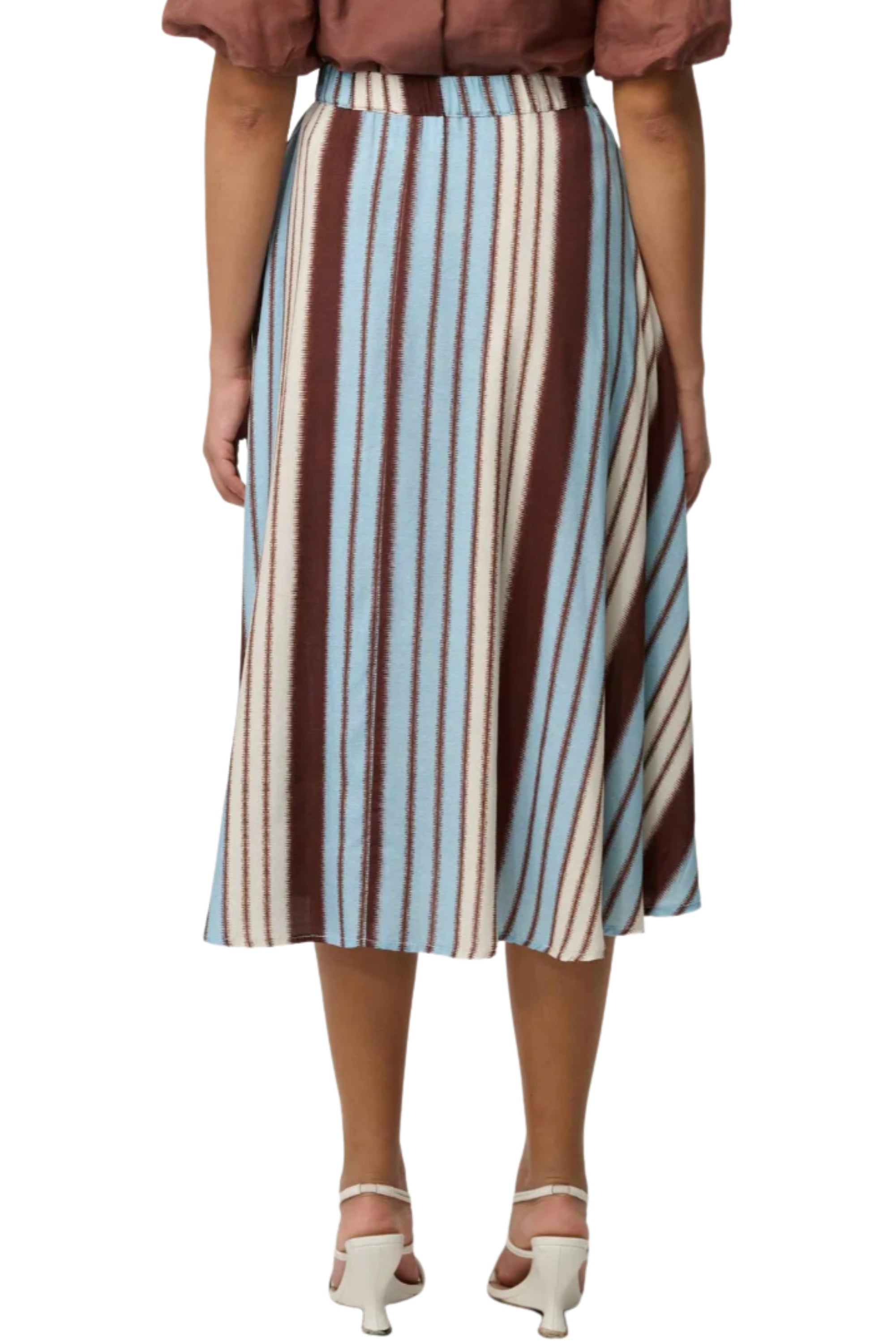 Iris Skirt - Iridescent Stripe