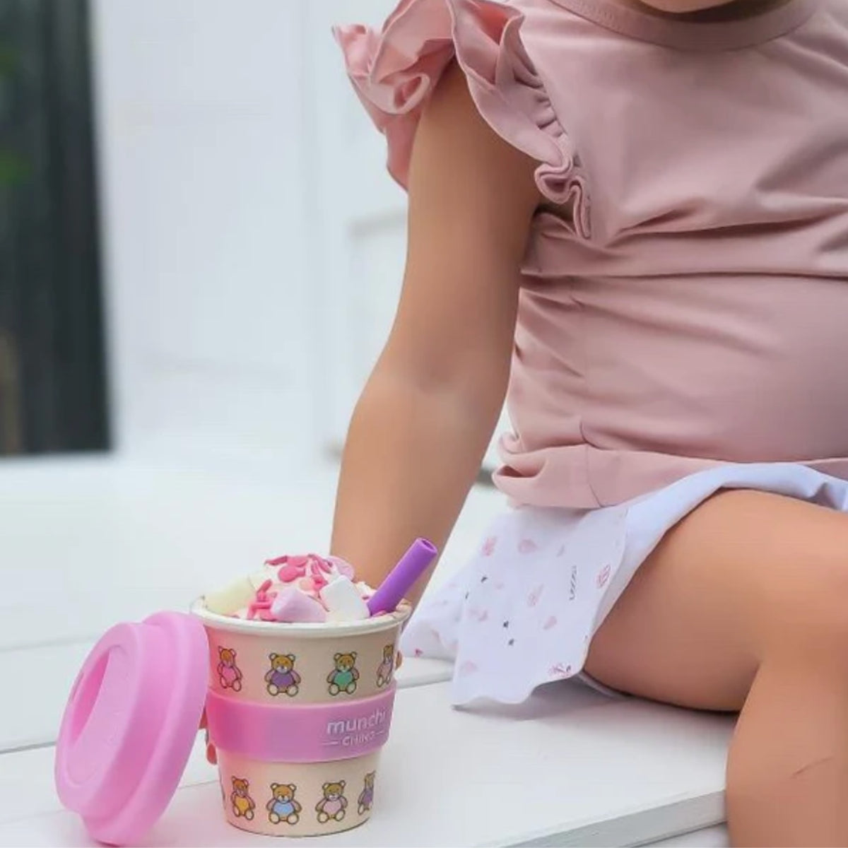 Babychino Cup - Beary Cute (Pink)