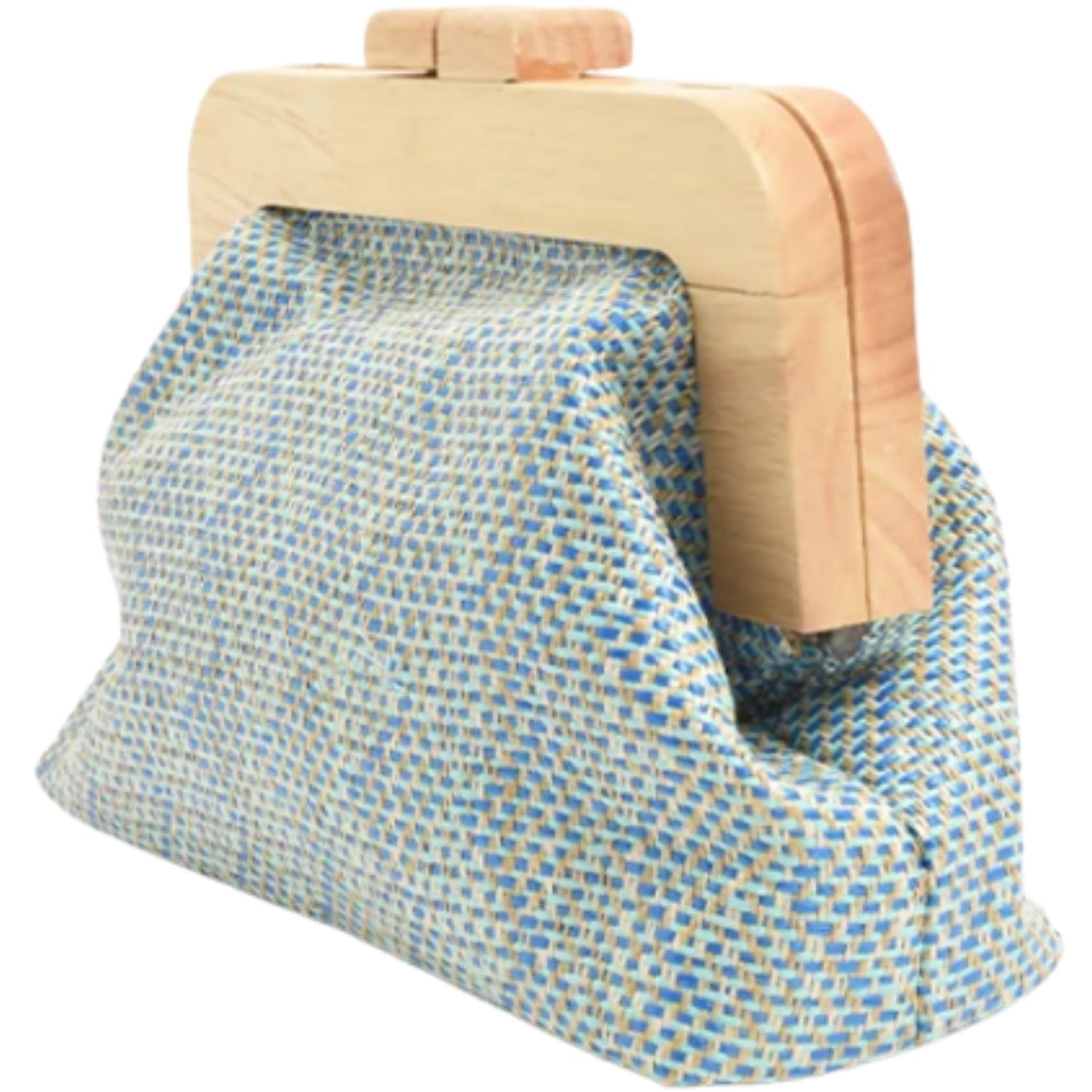 Augusta Clutch - Blue/Multi