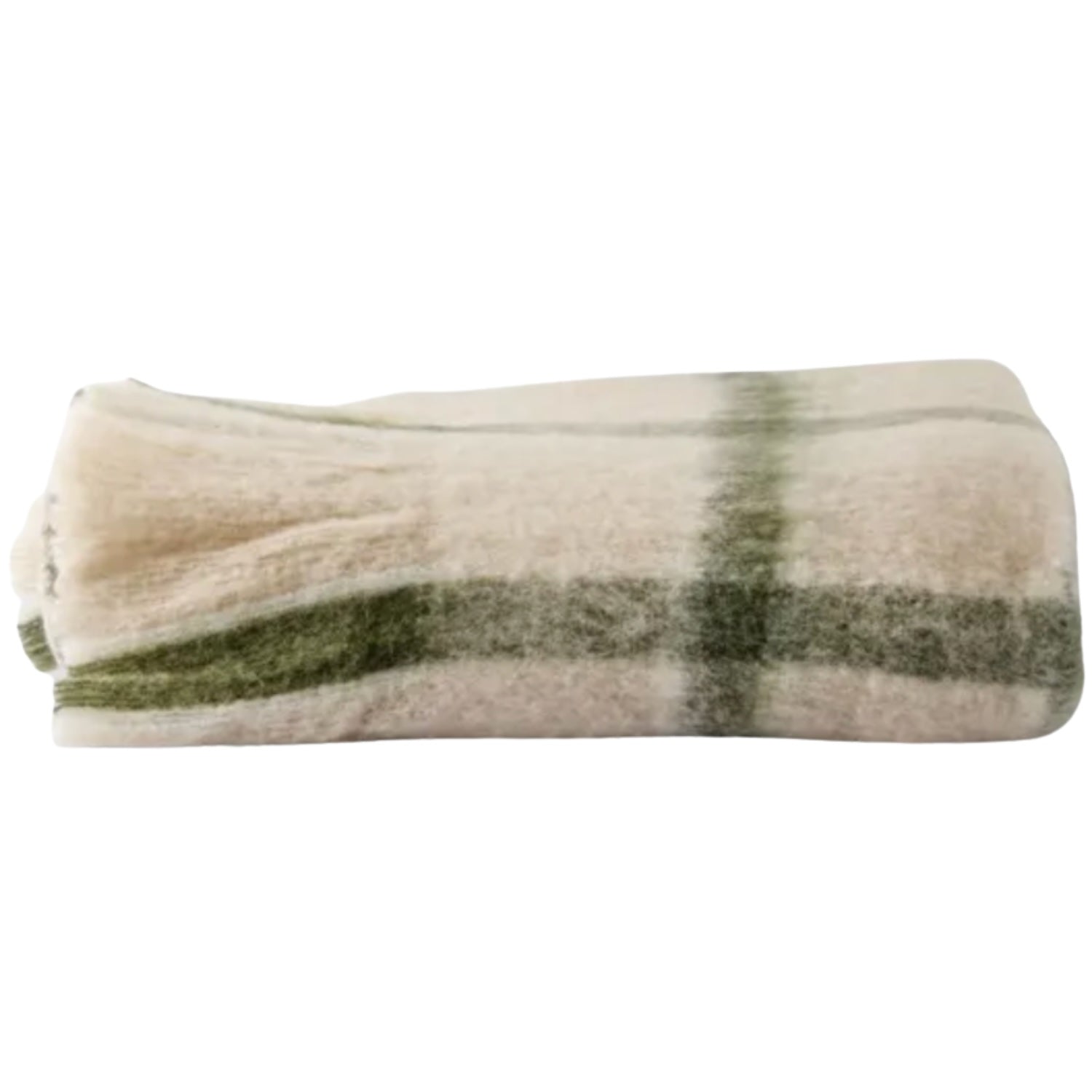 Juniper Check Throw - Green