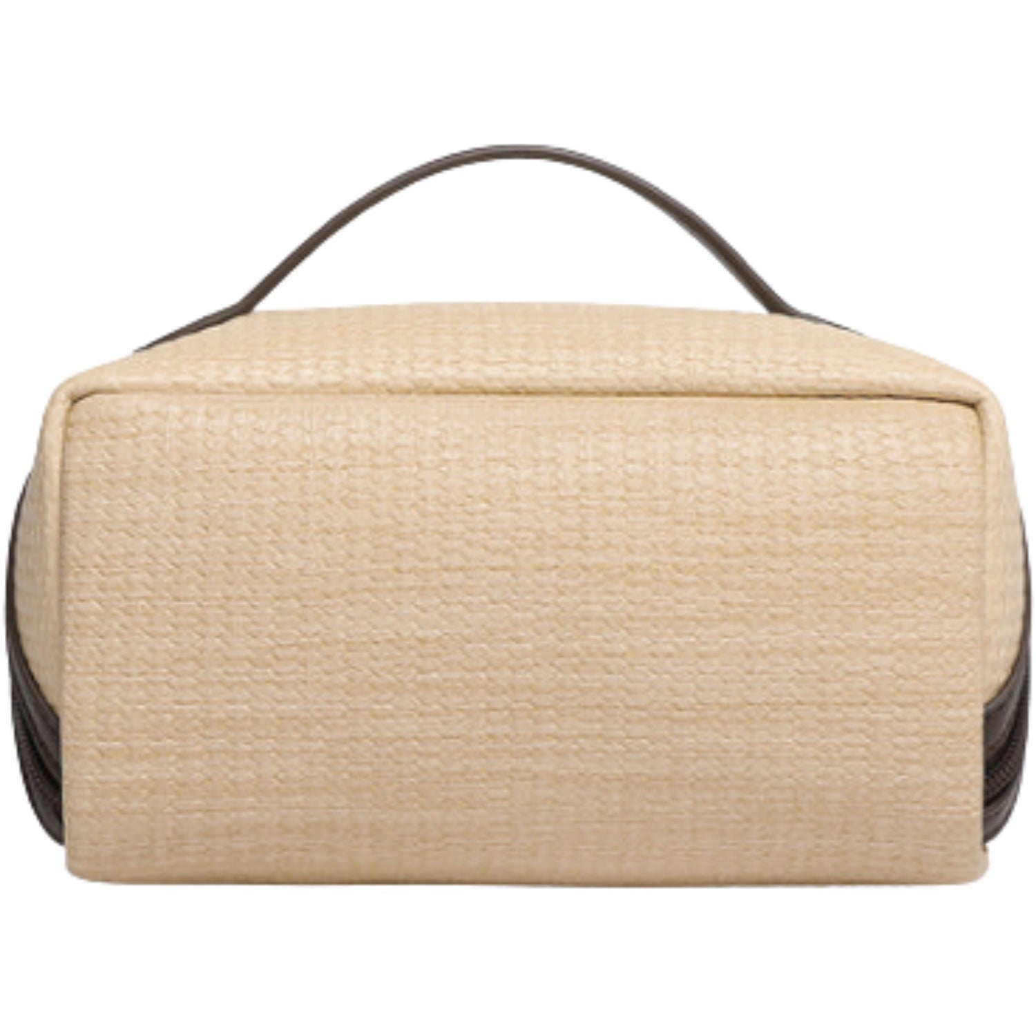 Ellis Makeup Bag - Natural/Choc