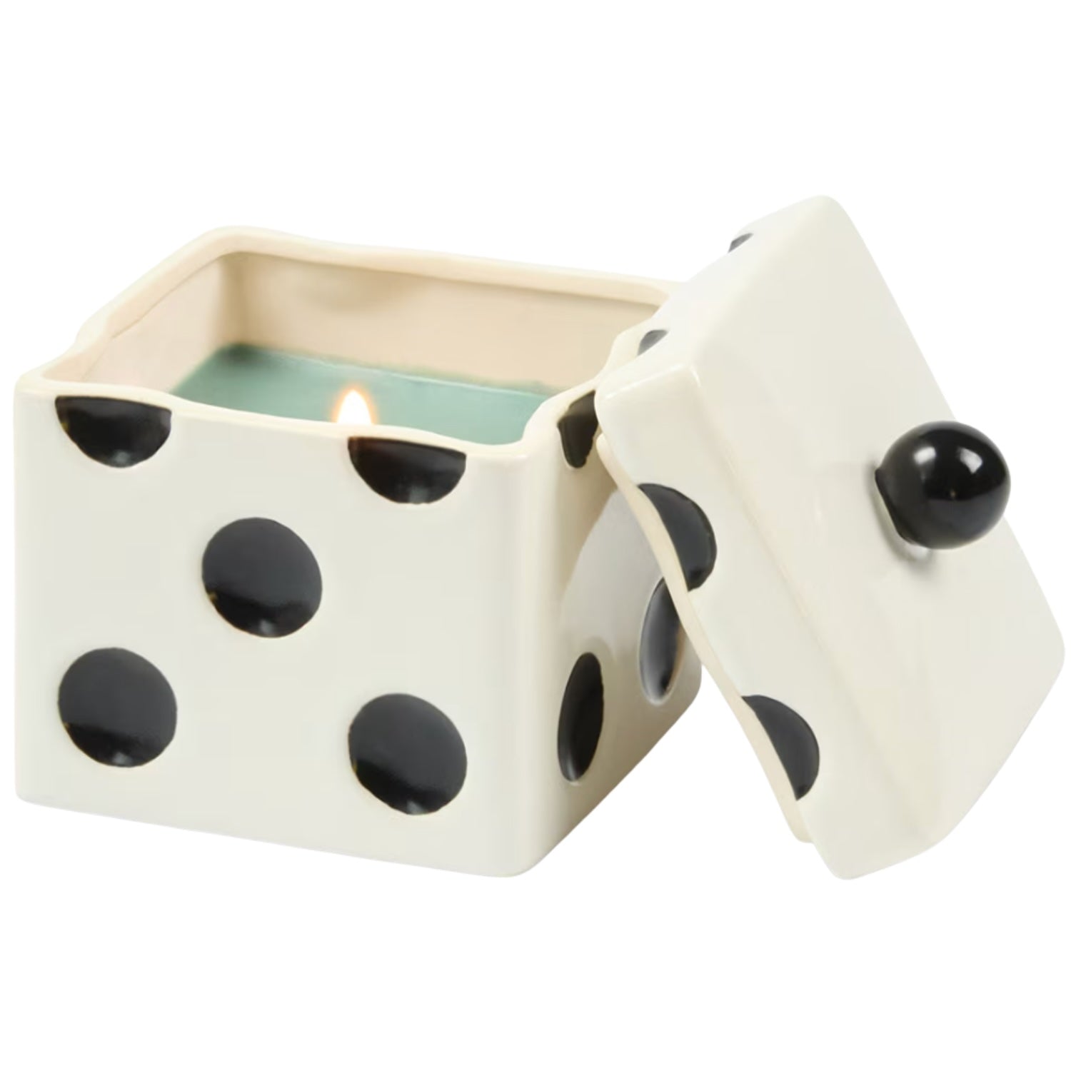 Lucky Dice Candle - Misted Lime
