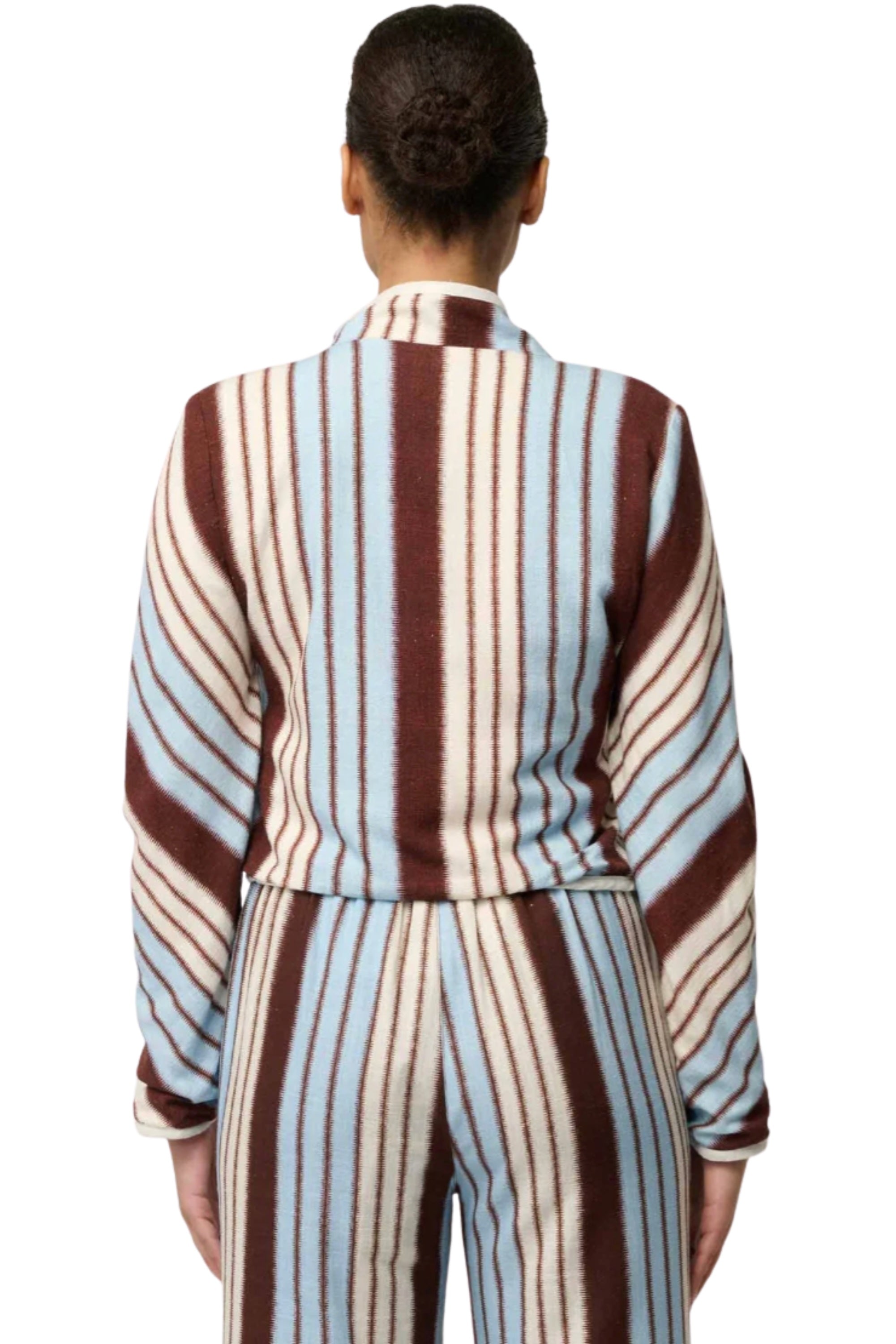 Delray Linen Jacket - Nautilius Bloom
