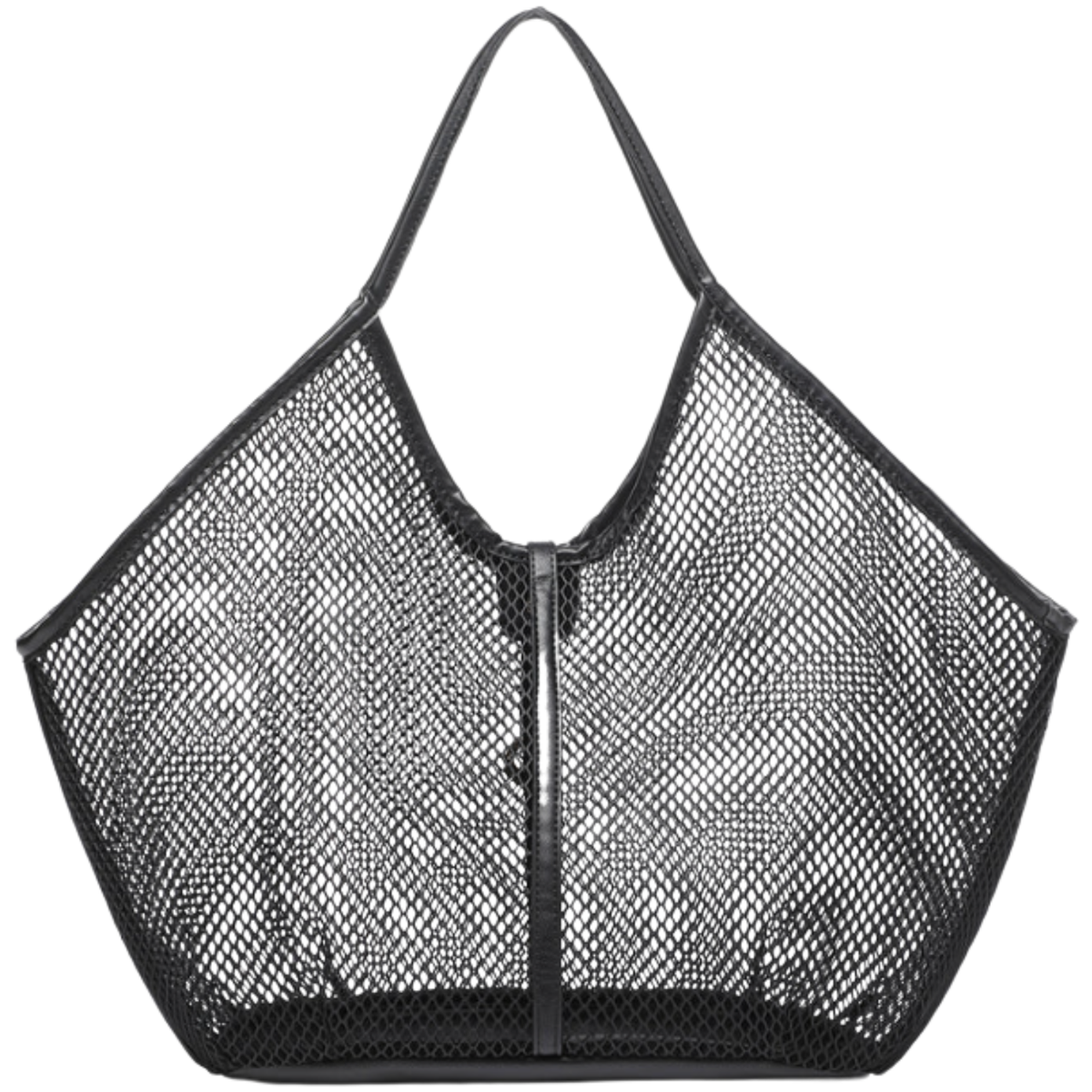 Calypso Mesh Tote - Black