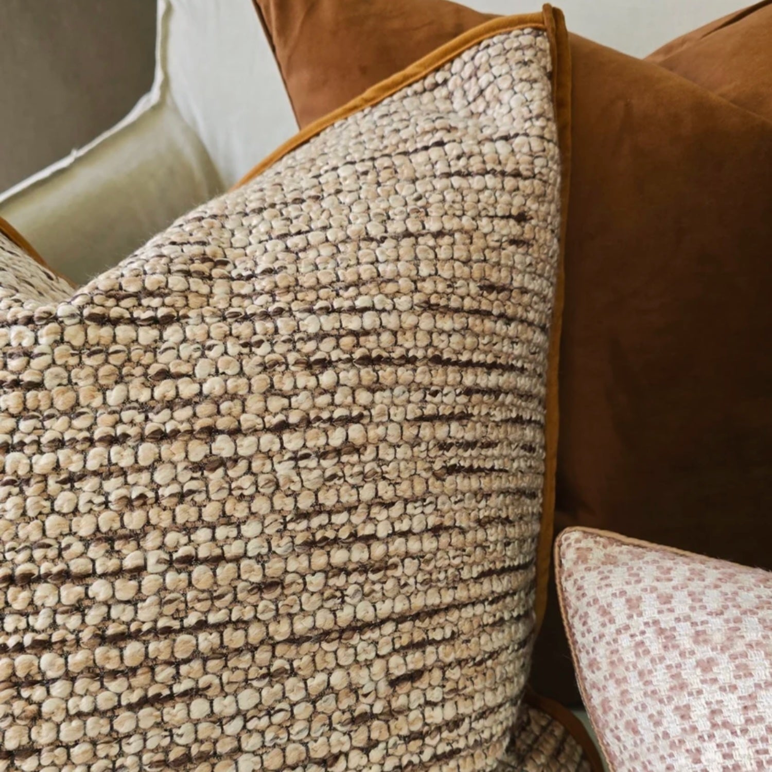 Desert Ridge 55cm Cushion - Toffee
