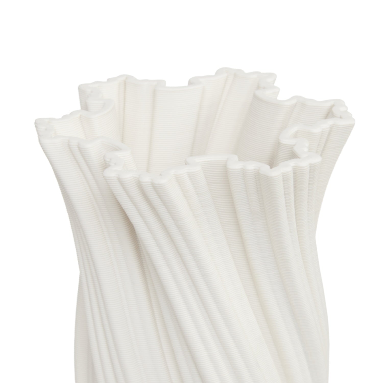 Ivy White Vase 24cm