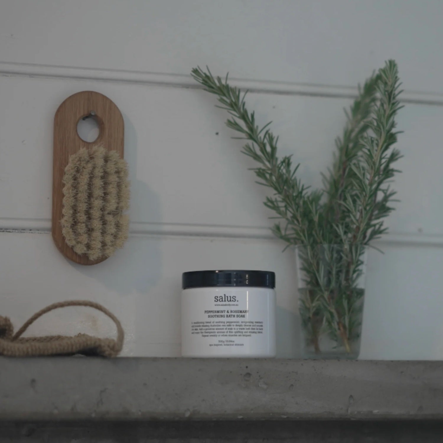 Peppermint & Rosemary Bath Soak