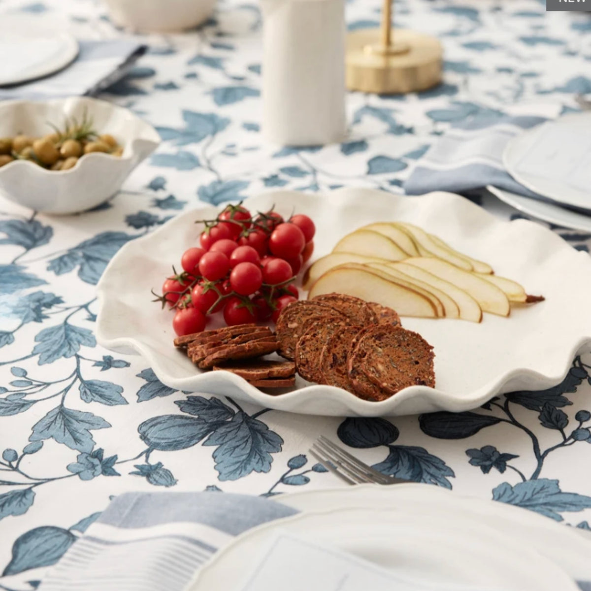 Sullivan Large Platter - White