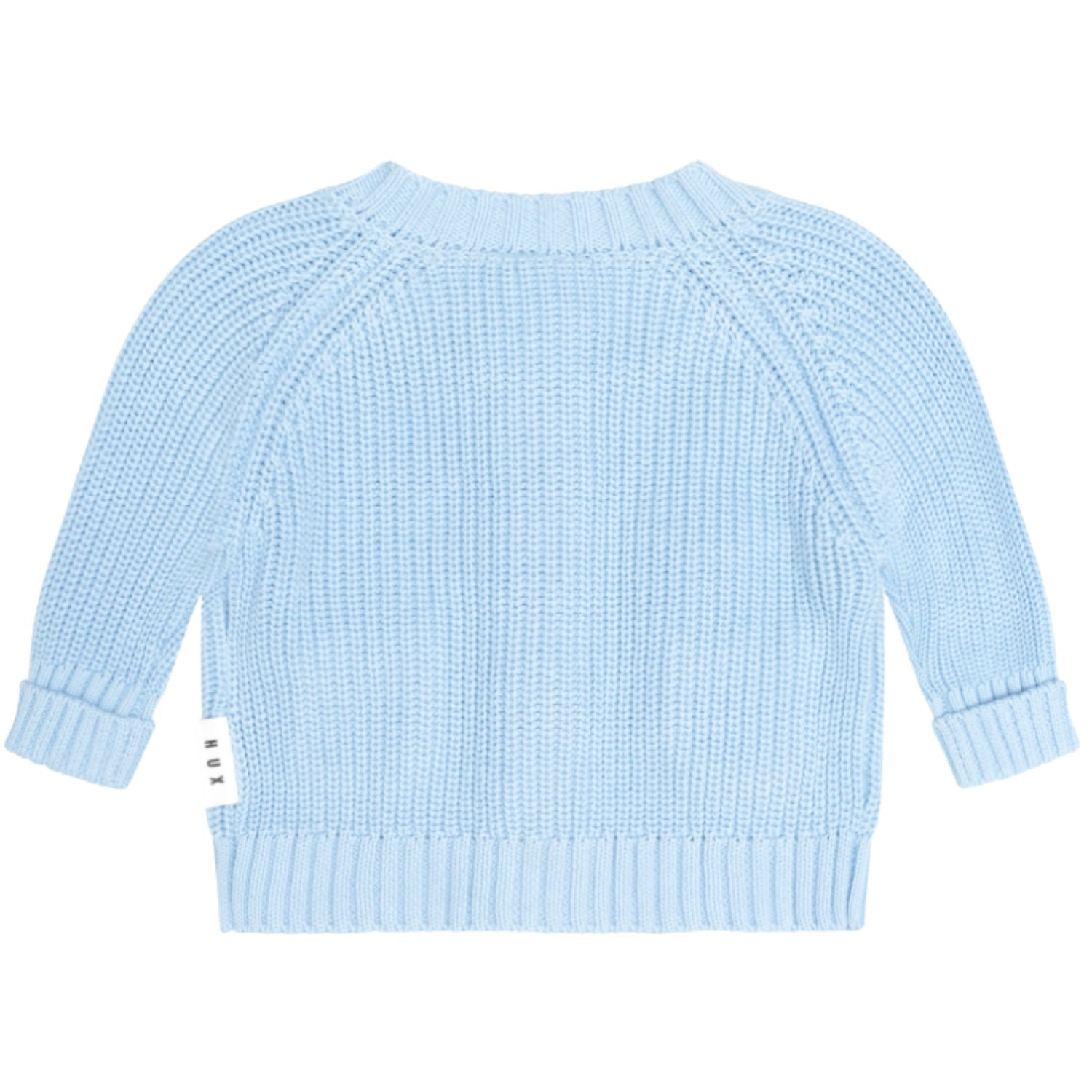 Blue Fisherman Cardigan