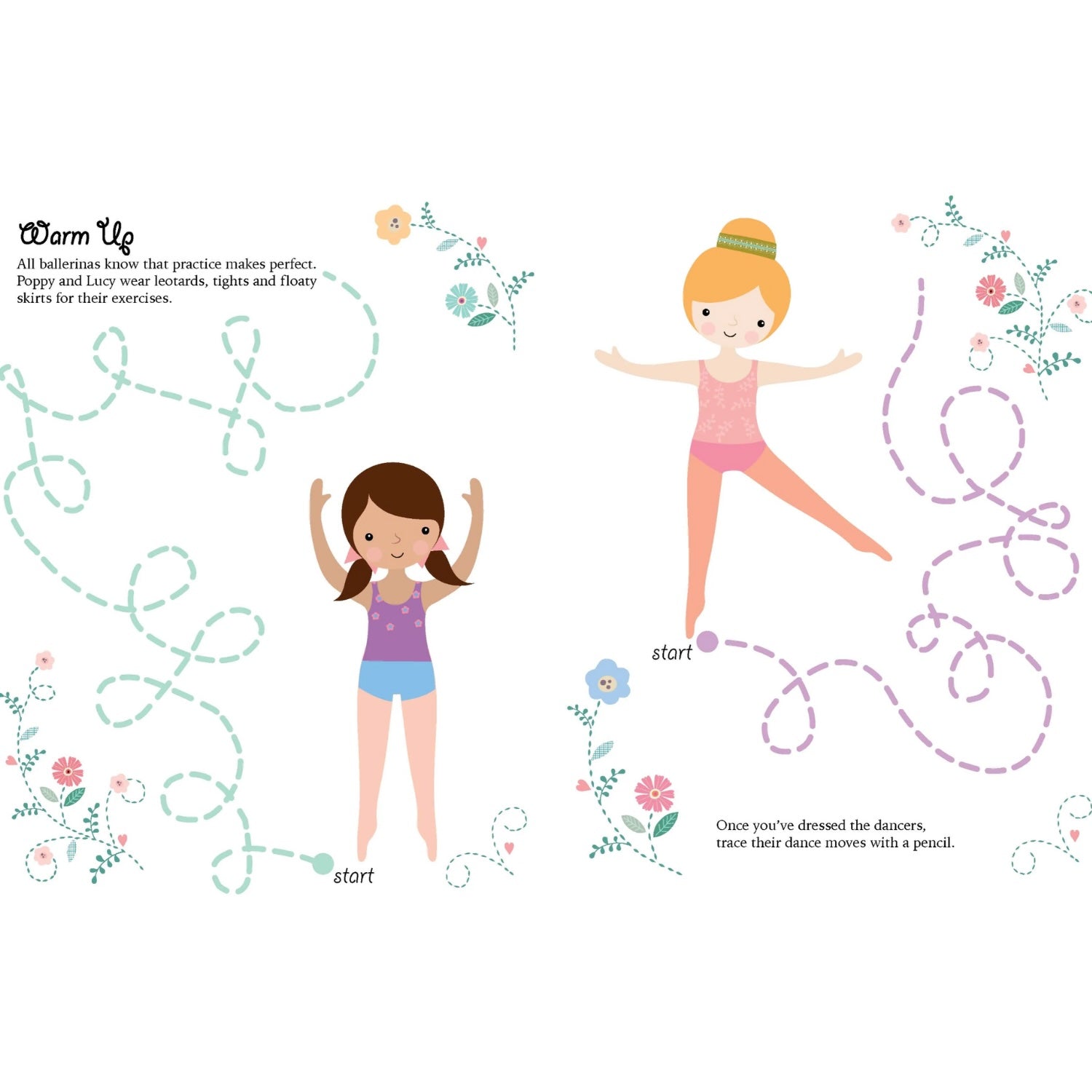 Sticker Dress-Up Book - Ballerina