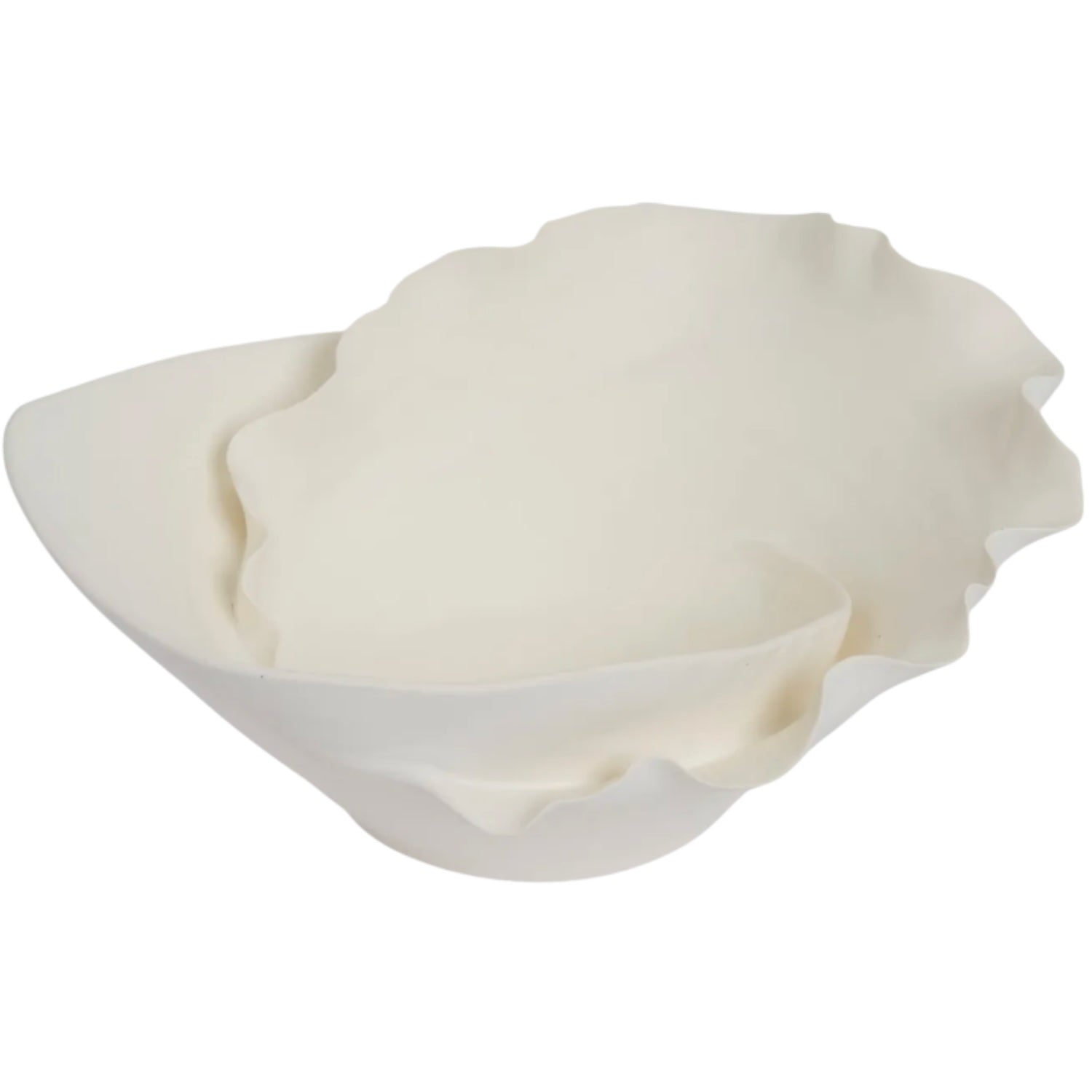 Hallie Bowl 39cm - White