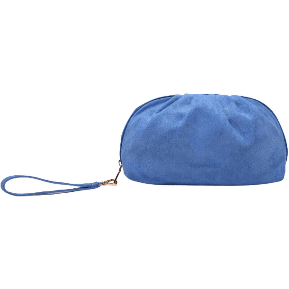 Sarski Suedette Makeup Bag - Persian Blue