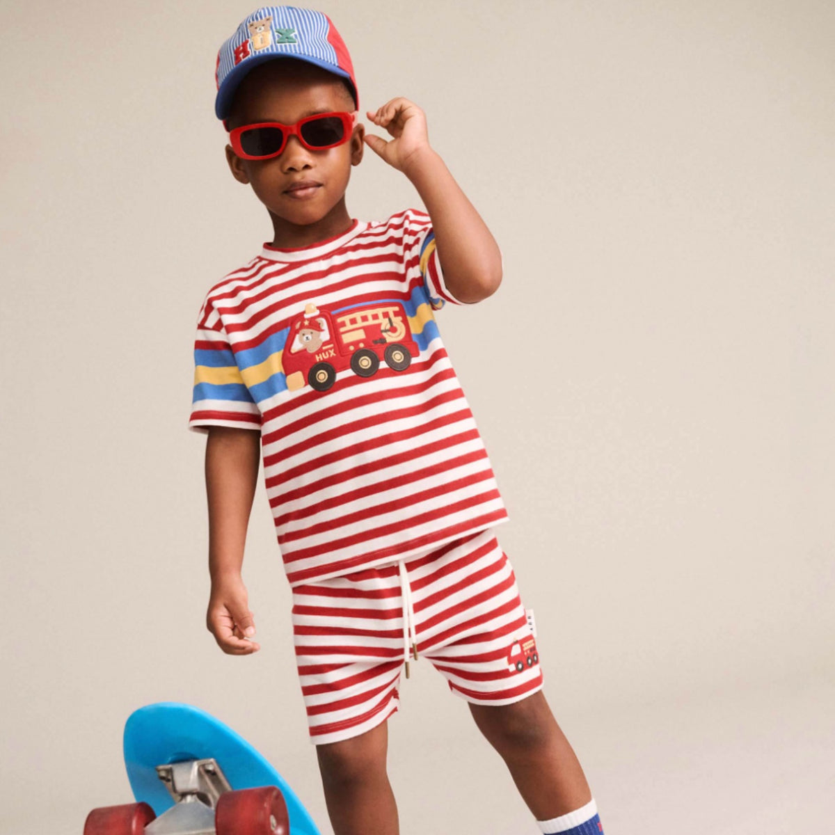 Fireman Stripe Tee