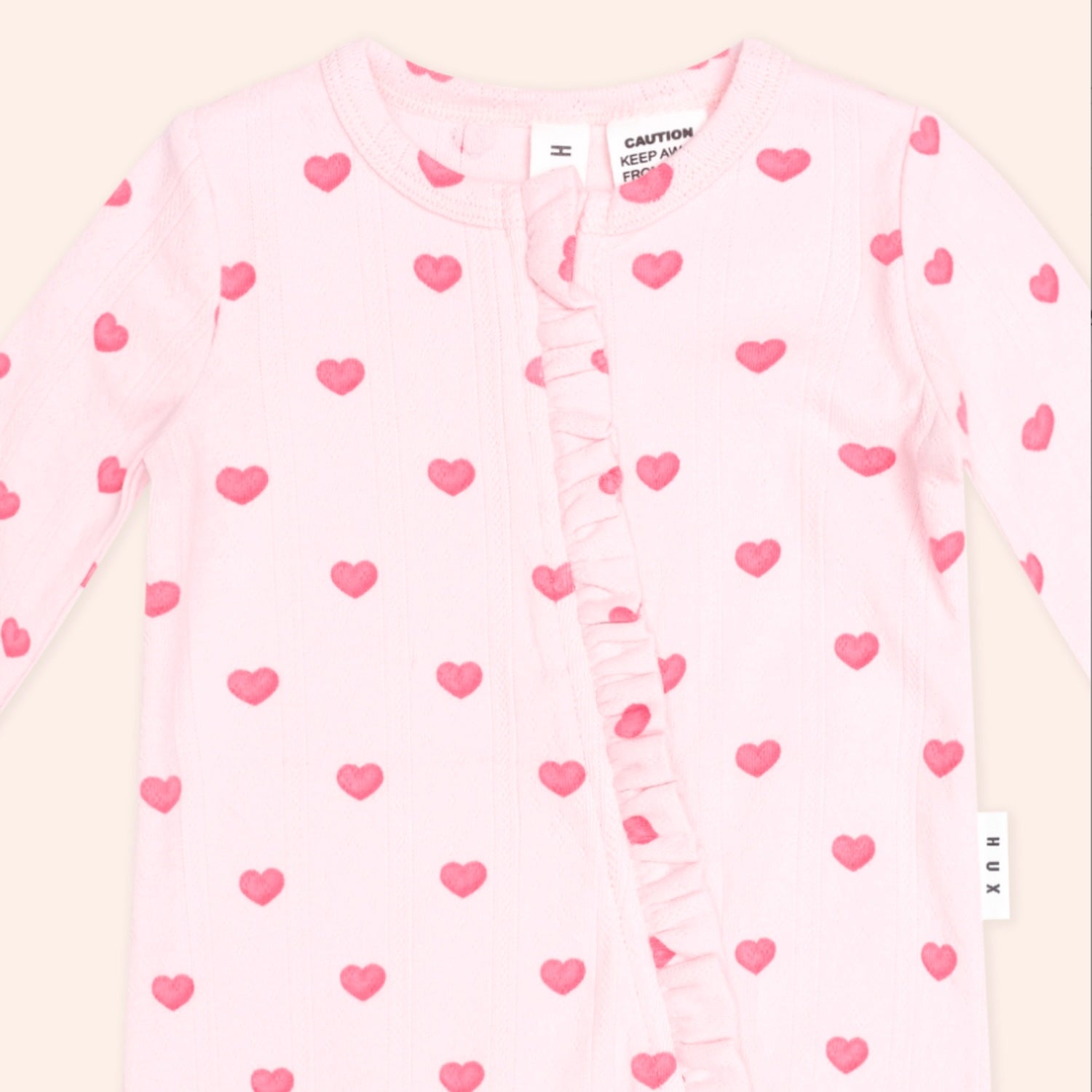I Heart You Frill Romper