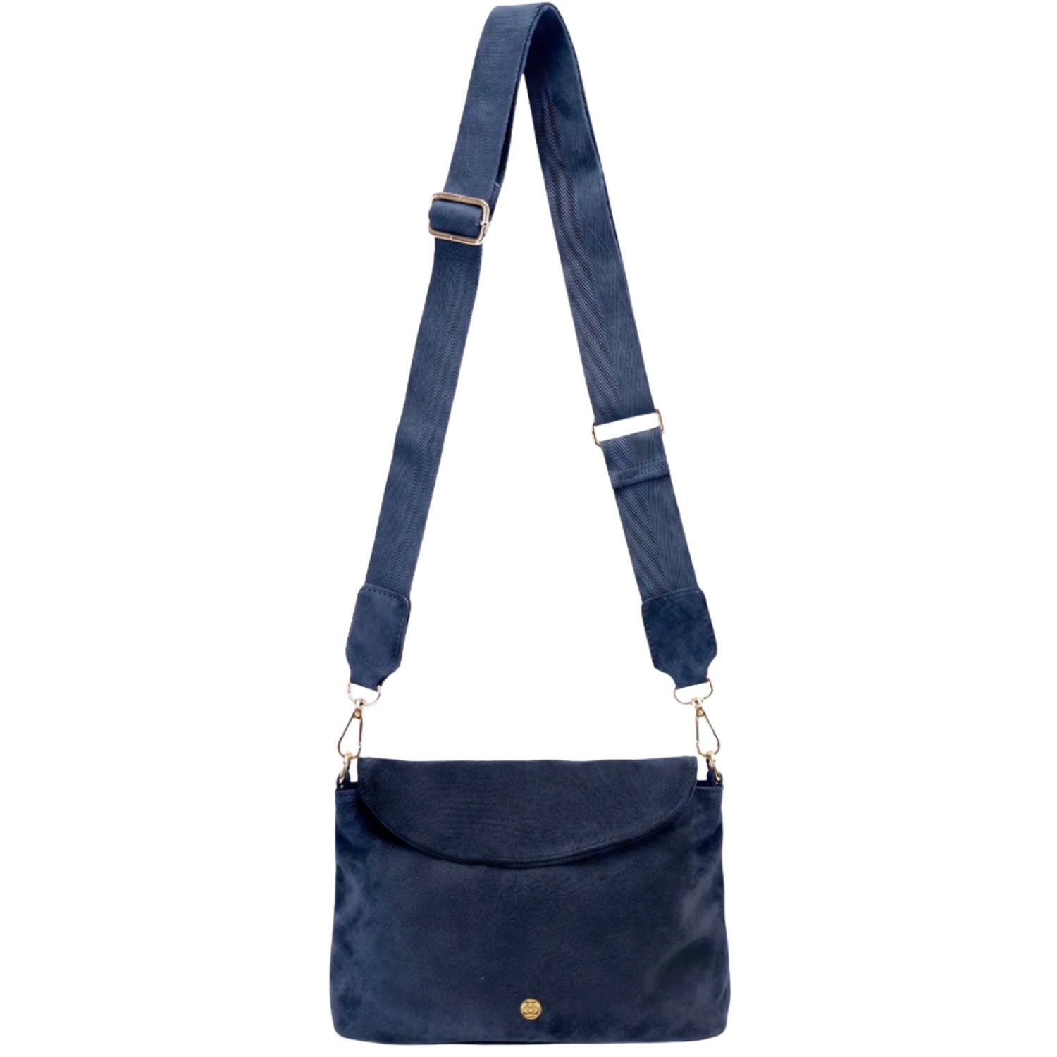 Darcy Eco Suede Bag - Navy