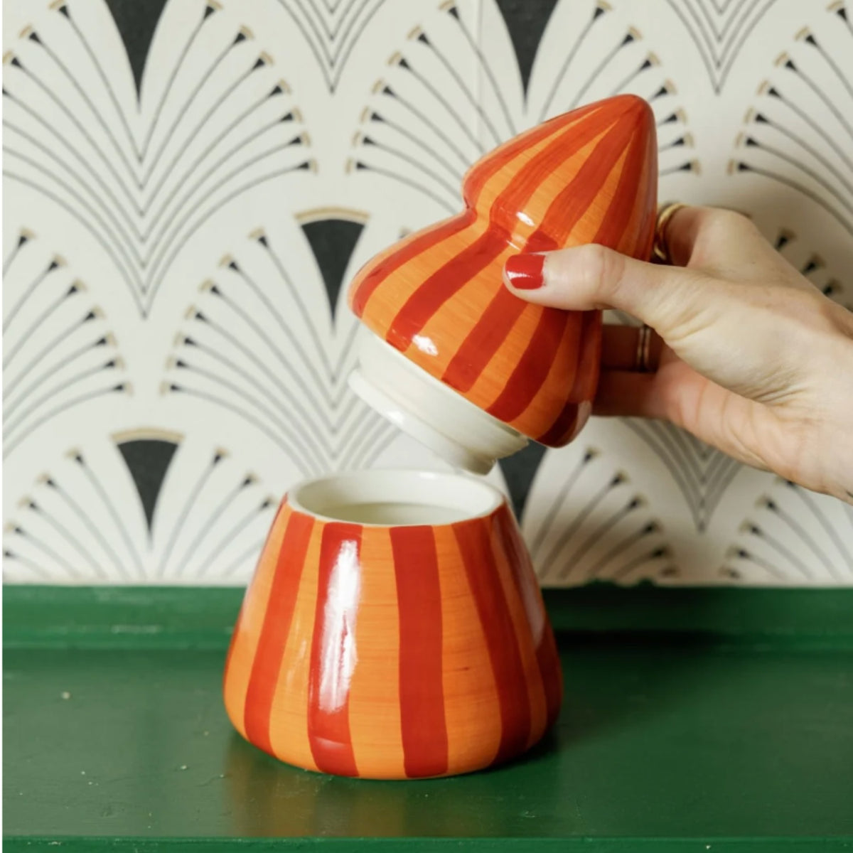 9oz Striped Tree - Spiced Apple