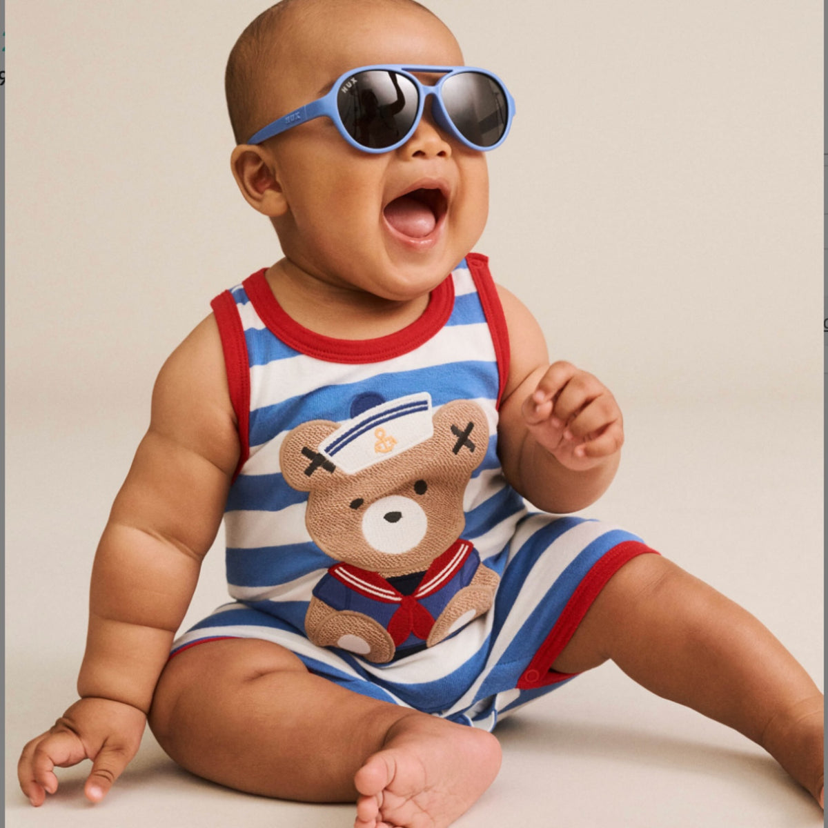 Nautical Stripe Romper