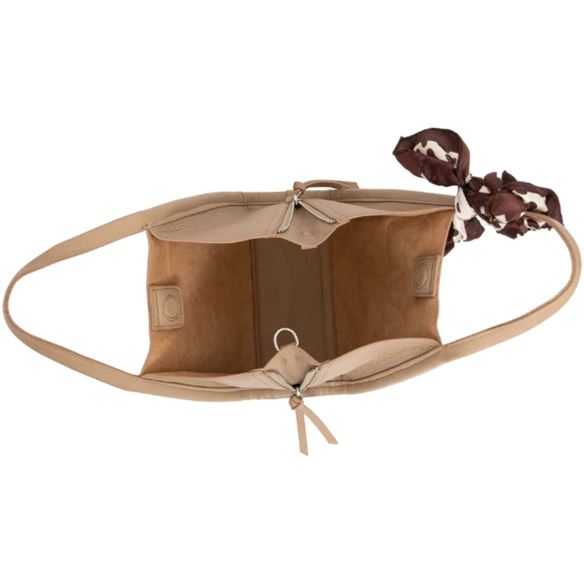 Brie 2pc Handbag - Biscuit