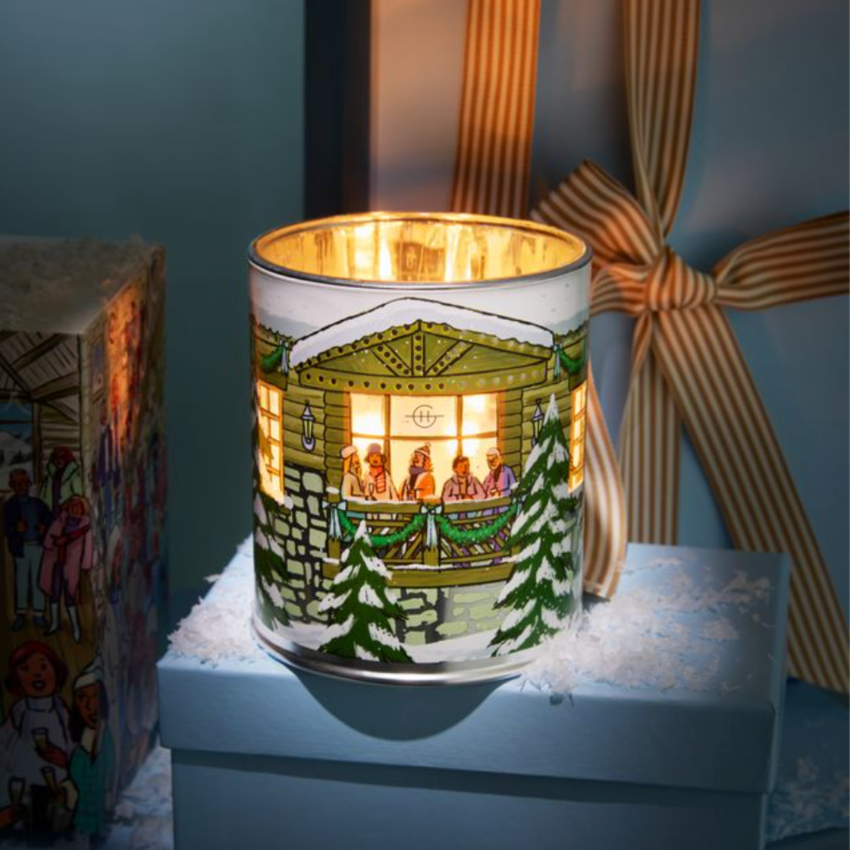 380g Candle - White Christmas 26