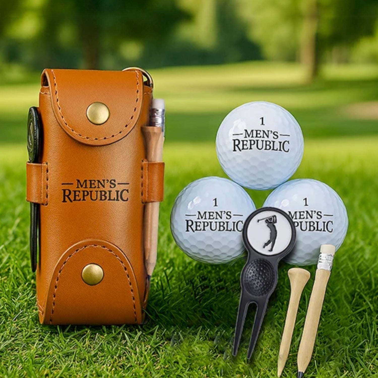 Golf Pouch, Balls & Accessories
