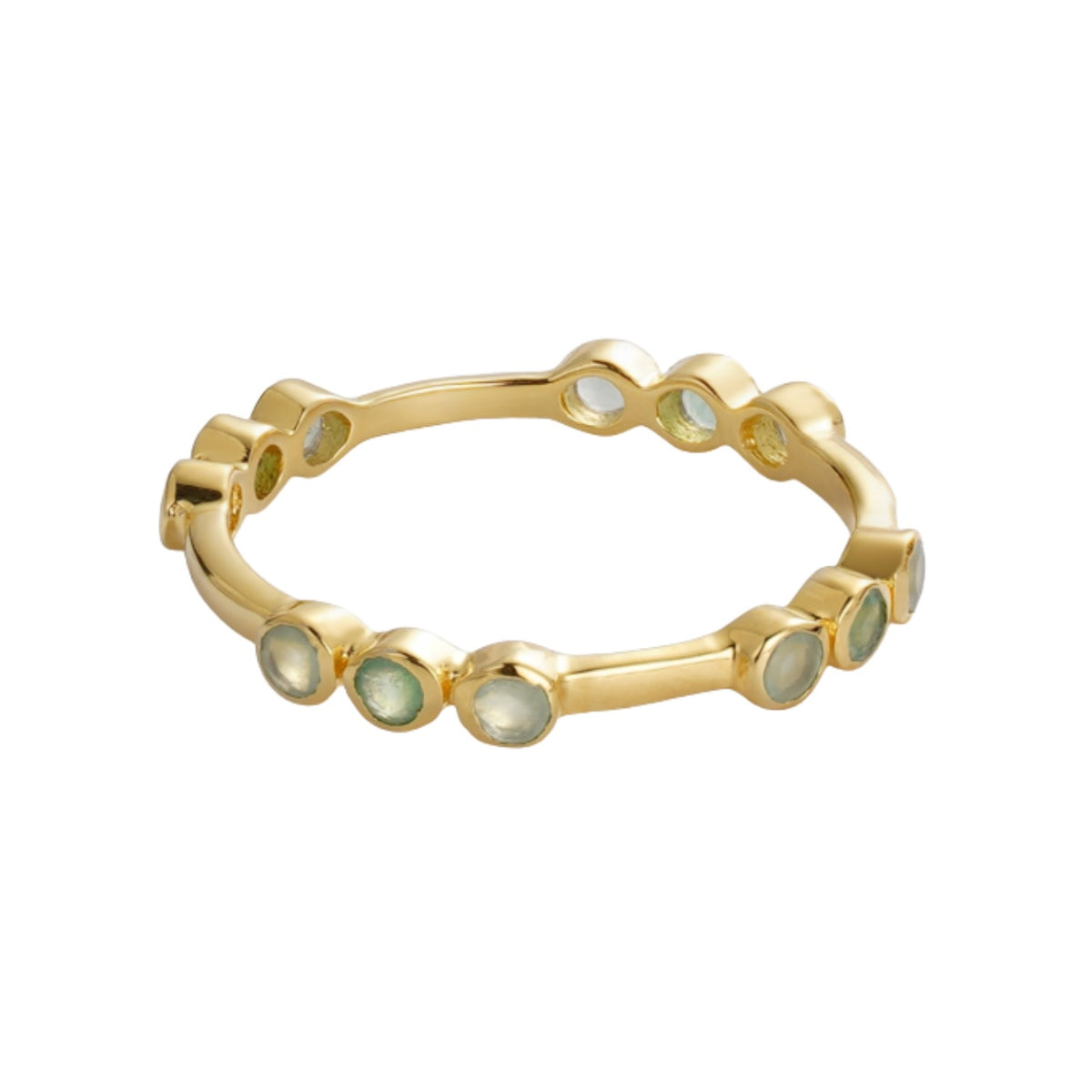 Sage Ring S/8 - Green Aventurine