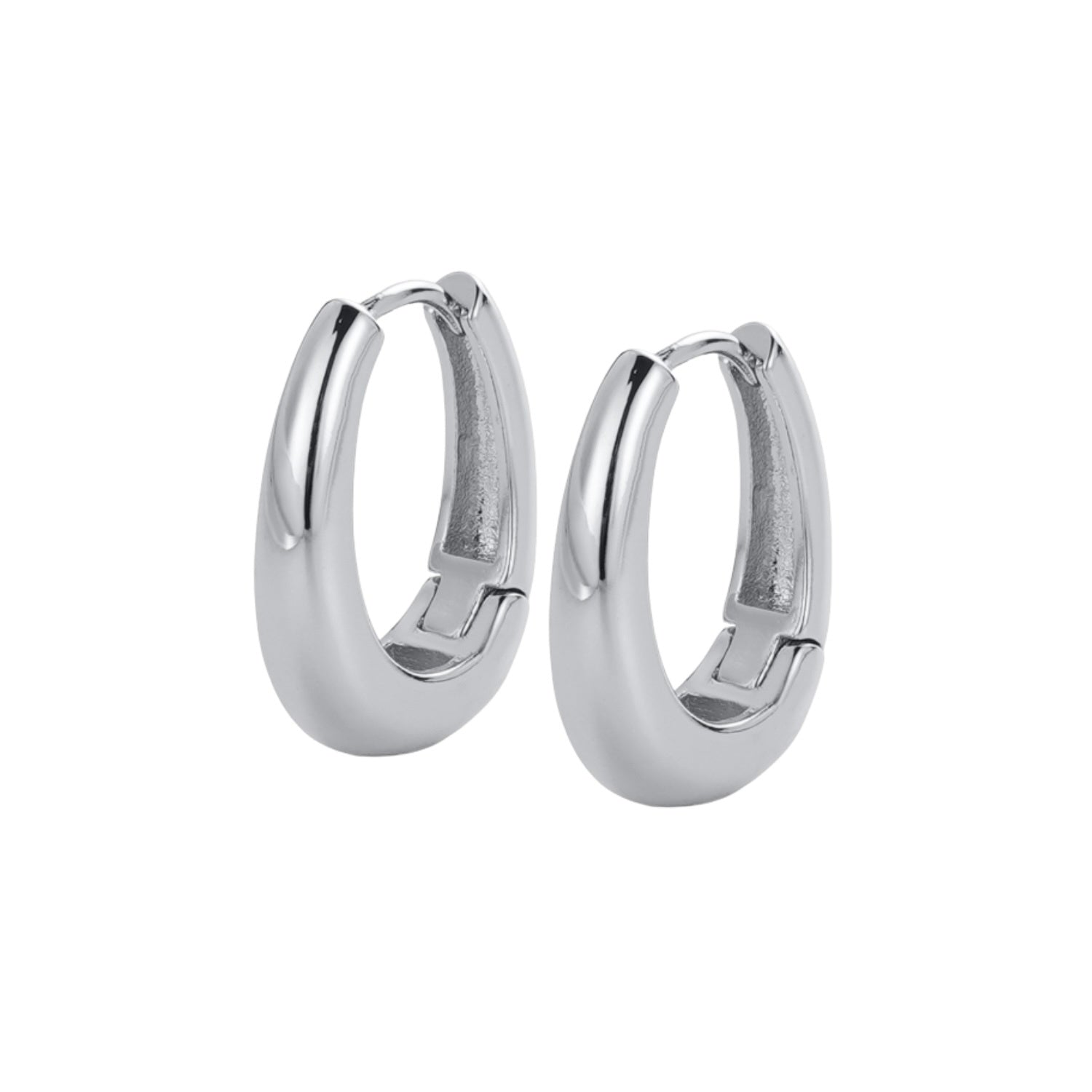 Pia Hoop - Medium - Silver