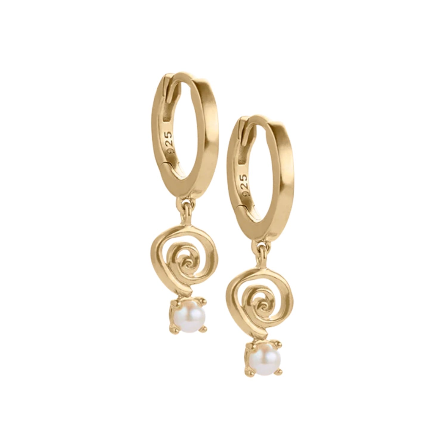 Sweet Escape Hoops - Gold