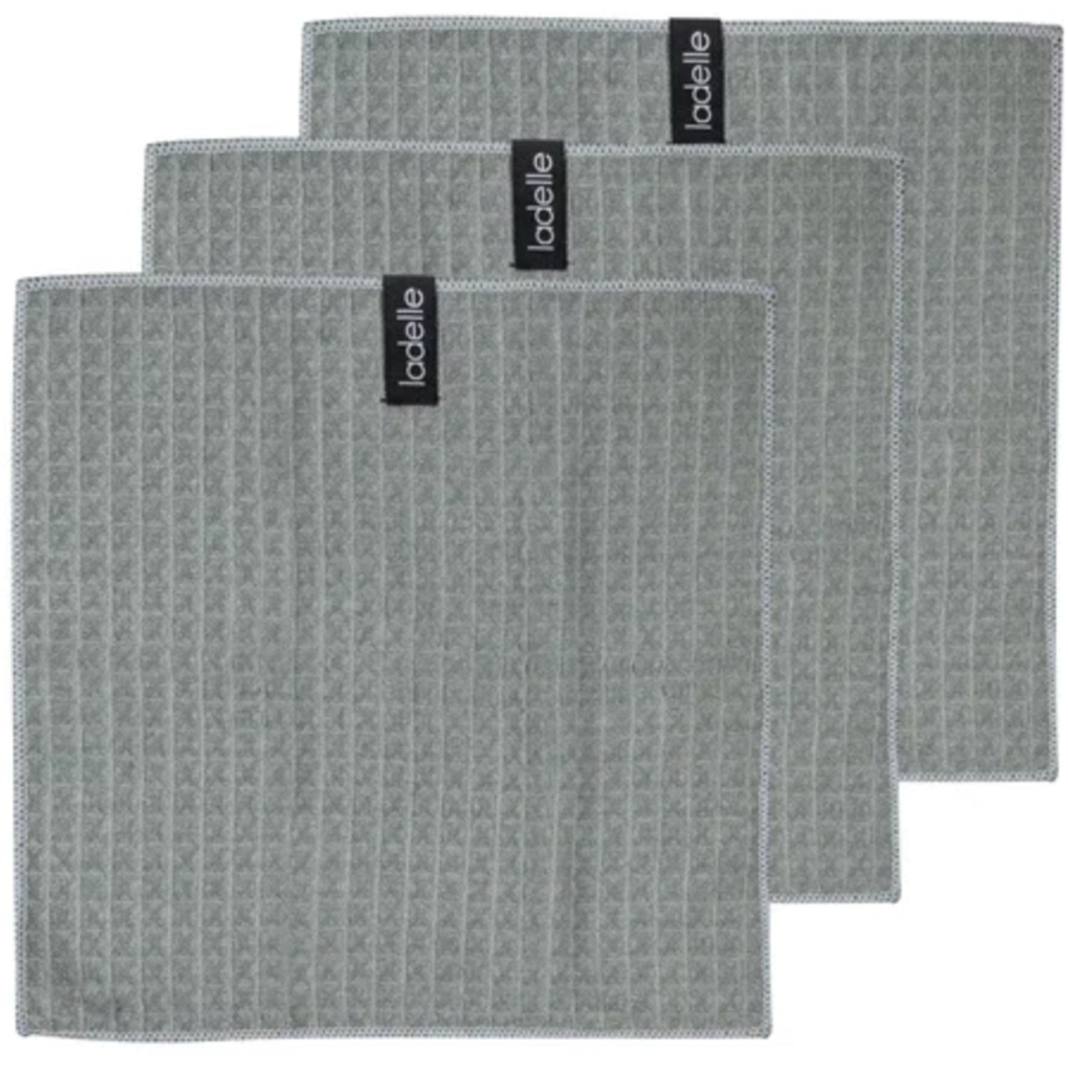 Waffle Microfibre Dish Cloth - Sage