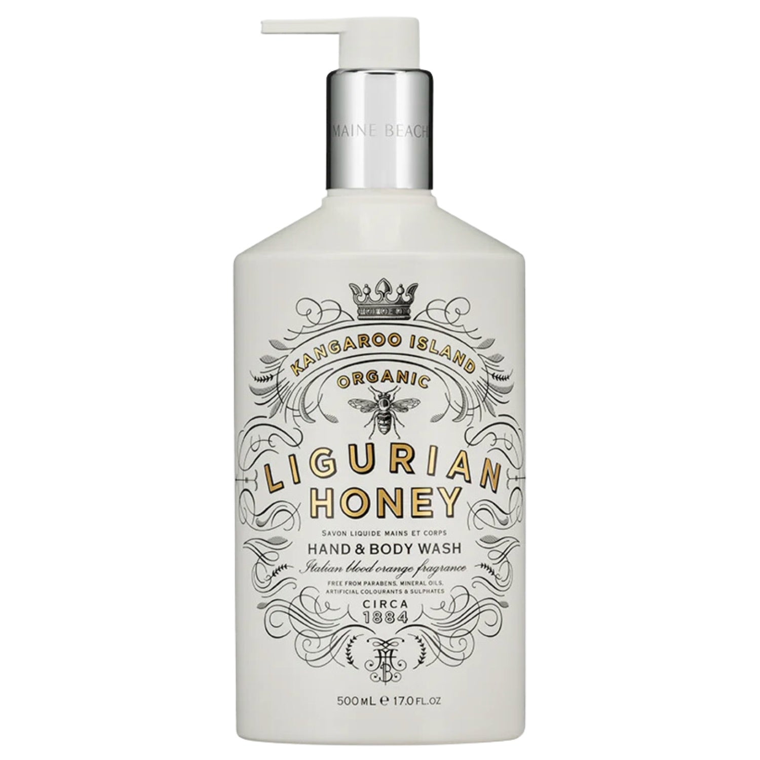 Ligurian Honey Hand & Body Wash 500ml