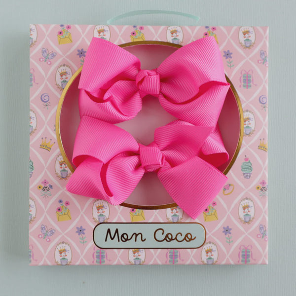 Mon Coco Bows: Hot Pink