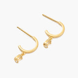 Teardrop Hoops