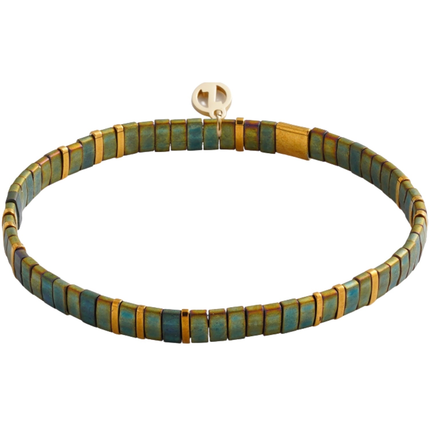 Tile Bracelet - Olive