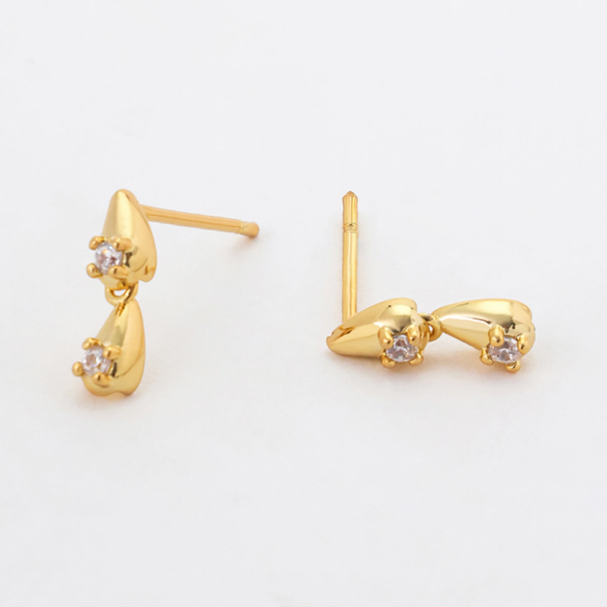 Tara Stud Earrings - Gold