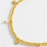 Pearl/Star Bracelet - Gold Plated