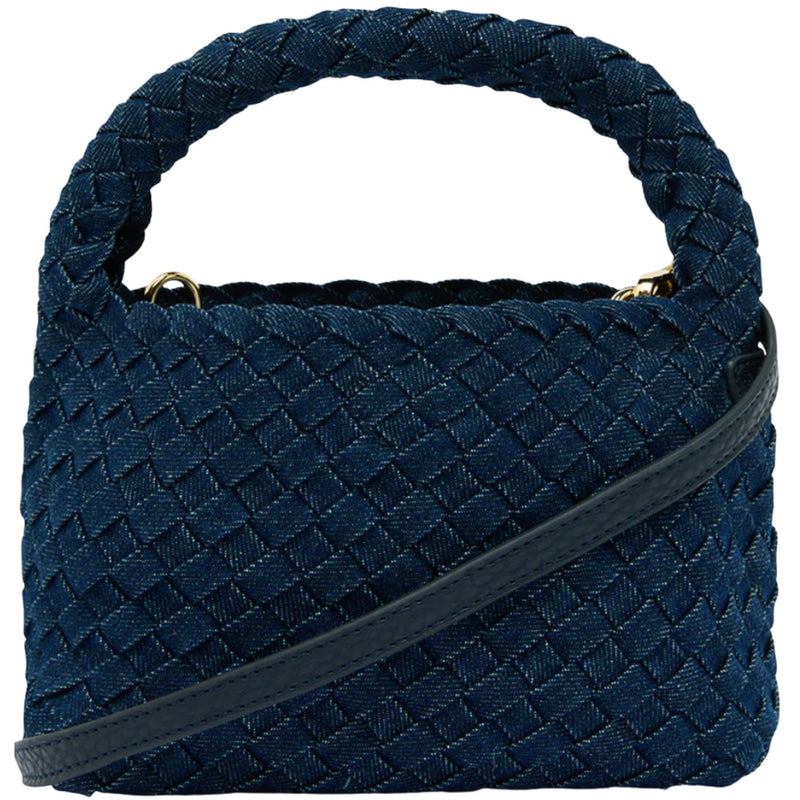 Linton Plait Xbody Bag - Dark Denim