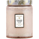 Panjore Lychee 100 hr Glass Candle