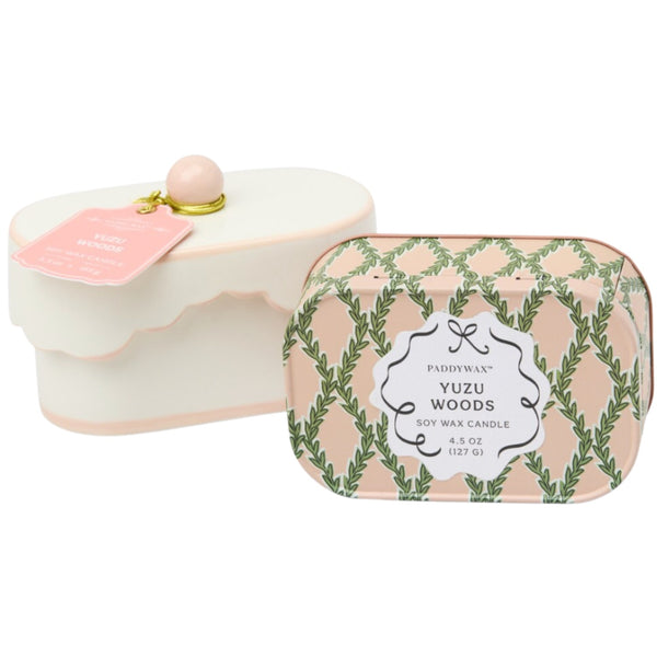 Porcelain Candle 5.5oz - Yuzu Woods