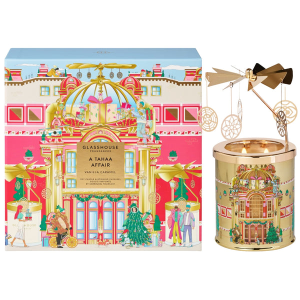 380g Candle with Spinning Carousel - A Tahaa Affair 2025