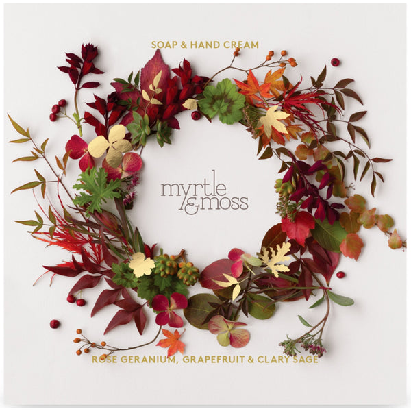 Rose Geranium Soap & Hand Cream Gift Duet