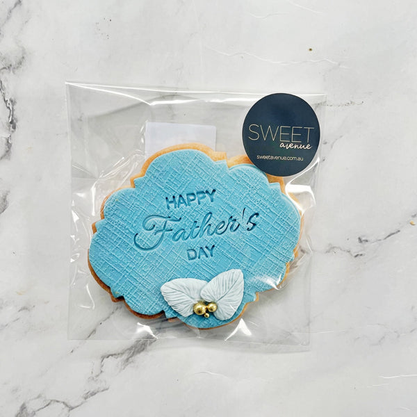 Father's Day Single Plaque Cookie