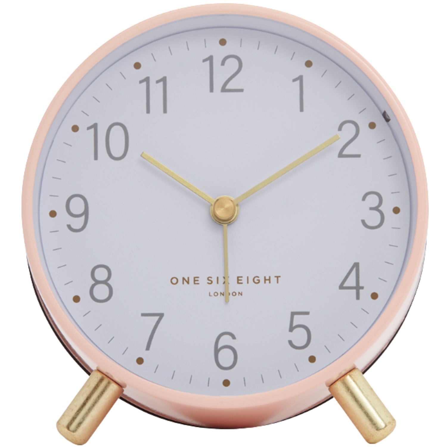 Maisie Blush Silent Alarm Clock