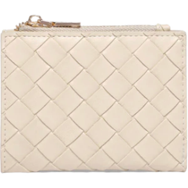 Lily Woven Wallet - Malt
