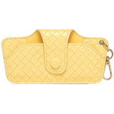 Skittle Sunglass Case - Woven Yellow